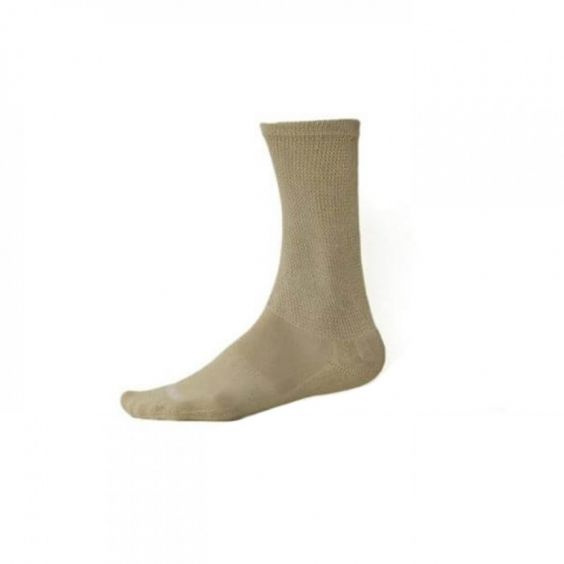 Ecosox Bamboe Diabetes sokken beige, paar