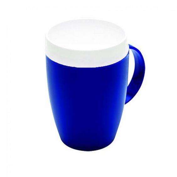 Ornamin conische drinkbeker, blauw