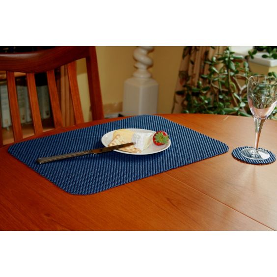 Anti-slip placemat en onderzetter set 