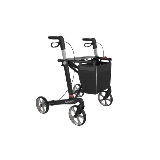 Rollator Athlon HD, Carbon Fiber, Antraciet