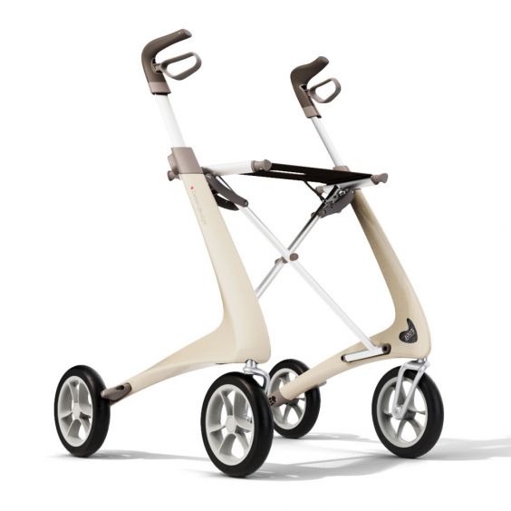 By Acre, rollator Carbon Ultralight, wit