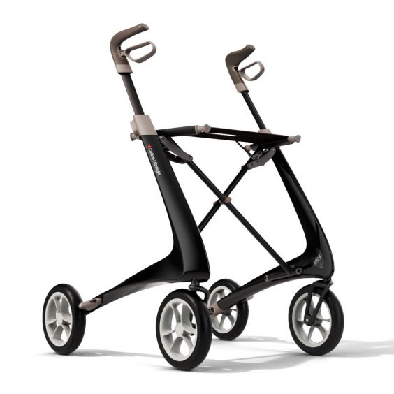 Rollator Carbon Ultralight, zwart