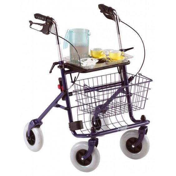 Rollator Quatro, blauw