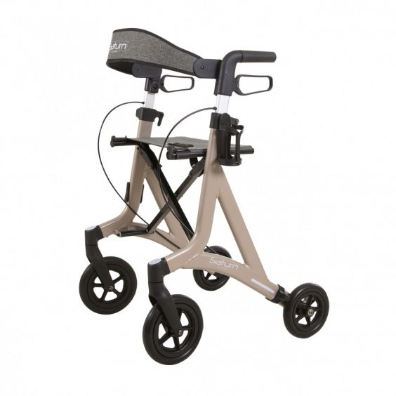 Rollator lichtgewicht Saturn, champagne