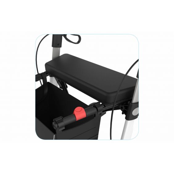 Vaste zitting Rollator Rehasense