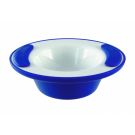 Ornamin warmhoudkom - wit blauw